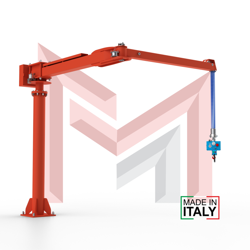 REA manipolatore industriale a fune sistema per movimentazione carichi fino a 180 kg