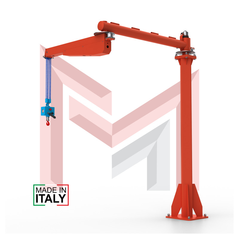 FEBE 120 kg manipulator - pneumatic rope manipulators by Maniflex