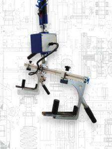 Mechanical simple hook grip system for EOS pneumatic rope manipulator