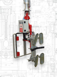 Système de vide vertical pour Bras de levage pneumatique LITUS